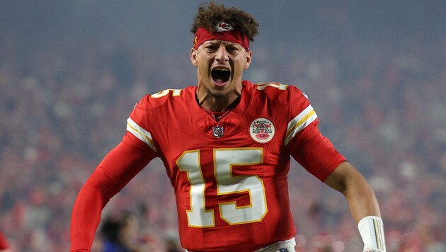 Chiefs-Quarterback Patrick Mahomes (Bild: AFP)