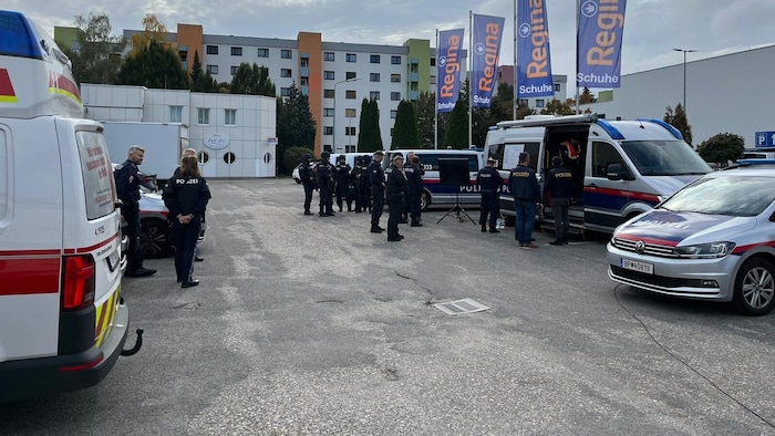 Zahlreiche Einsatzkräfte waren vor Ort. 