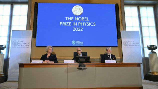 Since the first Nobel Prize was awarded, the prize has been awarded a total of 118 times. One physicist has received the prize twice: John Bardeen (Bild: AFP )