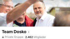 The private group "Team Dosko". (Bild: zVg)