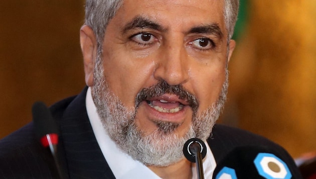 Meshaal (pictured here in an archive photo from May 2017) was the top Hamas leader from 1996 to 2017. (Bild: AFP/Karim Jaafar)