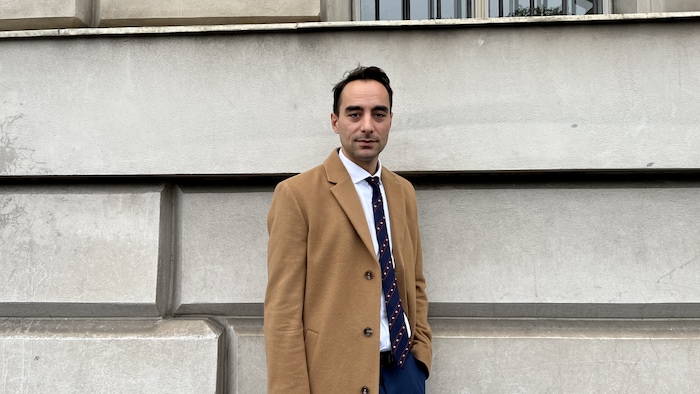 Lawyer David Jodlbauer defends the unemployed man from Burgenland.