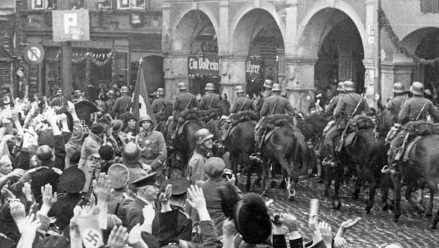 Die deutsche Wehrmacht besetzte das Sudetenland. (Bild: picturedesk.com/Scherl / SZ-Photo / picturedesk.com)