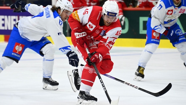 KAC forward Johannes Bischofberger had an offer from rival Geneva in the summer. (Bild: f. pessentheiner)