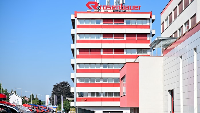 Rosenbauer's company headquarters in Leonding (Upper Austria).
