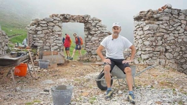 Petzen: das Team der Bleiburger Hütte (Bild: Georpark Karawanken/ Petzen Bergbahnen)