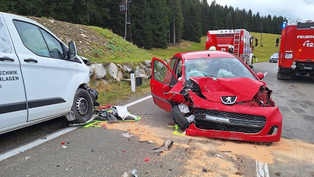 Fatal endete der Unfall in Hohentauern. (Bild: FF Hohentauern)