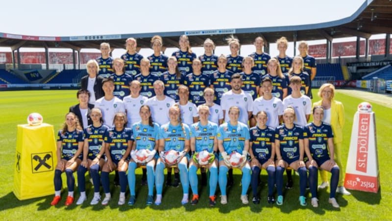 As nine-time champions, ten-time cup winners and two-time Champions League participants, spusu SKN St.Pölten Rush, the best independent women's club and number 15 in the UEFA rankings, has been flying high for years. (Bild: Foto Semrad)