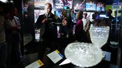 Thomas Muster präsentierte stolz seine Trophäensammlung.
