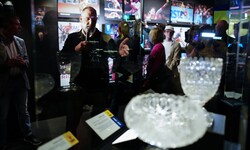 Thomas Muster präsentierte stolz seine Trophäensammlung.