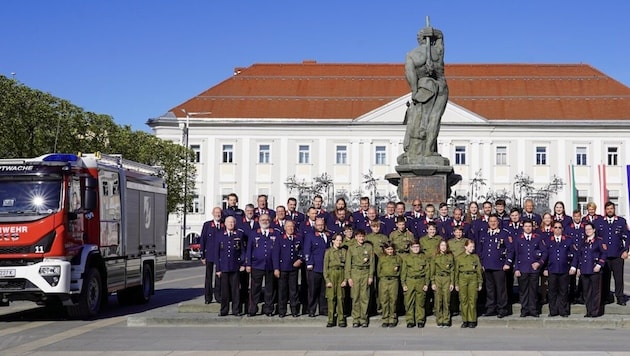 The Klagenfurt main fire brigade celebrates its first 160 years on October 11 with a "Night on Fire" in Messehalle 2. (Bild: FF Hauptwache)