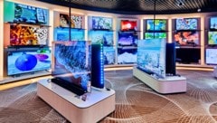 Erdrückende Vielfalt: Die TV-Abteilung in einem Elektronikmarkt