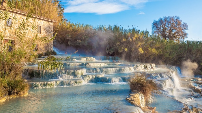 The Cascate del Mulino in Saturnia are open to the public and free of charge. If you want to ...