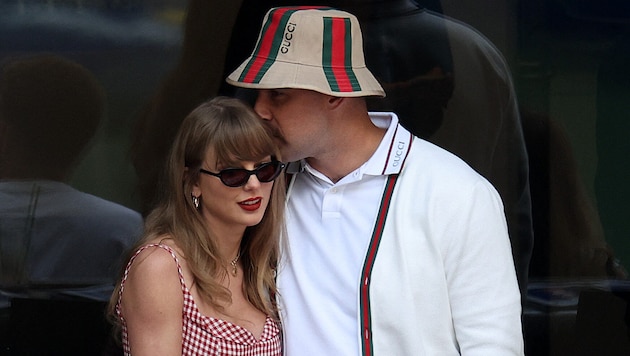 Taylor Swift and Travis Kelce: soon to be more than just lovers? (Bild: APA Pool/Getty Images via AFP/GETTY IMAGES/JAMIE SQUIRE)