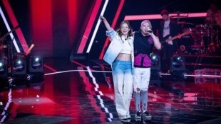 Jasmin Wagner alias Blümchen überraschte Chris und sang gemeinsam mit ihm. 