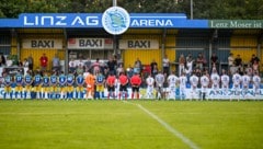 In der „Linz AG-Arena“ vom ASKÖ Donau wird auch 2025/26 nur Fünftliga-Fußball gespielt werden.  (Bild: Dostal Harald/© Harald Dostal / 2023)