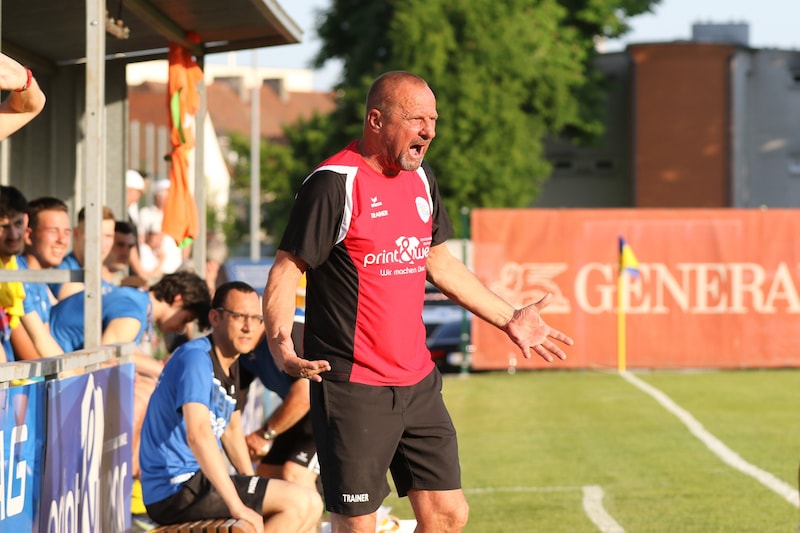 Kann ein Wiederaufstieg denn so schwierig sein? Generalmanager Kurt Baumgartner versteht die Fußball-Welt nicht mehr. (Bild: Scharinger Daniel/Pressefoto Scharinger © Albin Schuster)