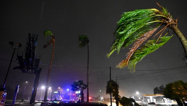 The hurricane in Brandon (Bild: APA/AFP )