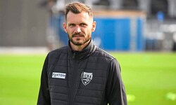 Fabio Ingolitsch leitete am Mittwoch sein erstes Training als Bundesliga-Coach.