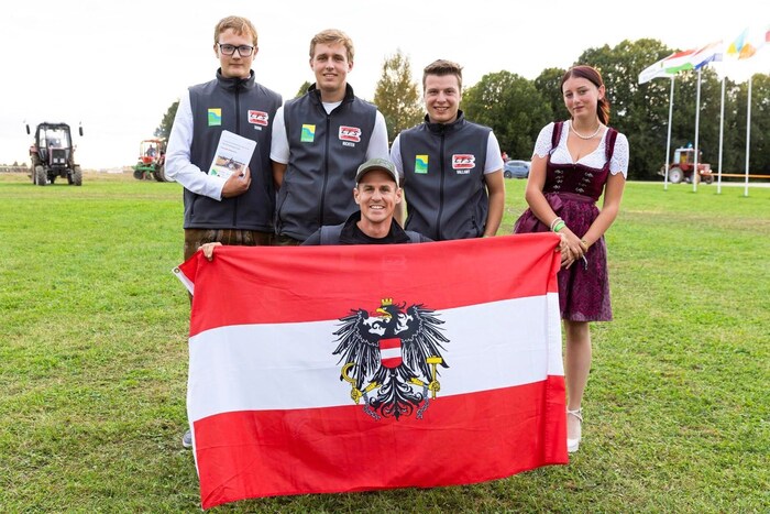 Manuel Jöbstl aus Bad St. Leonhard ist der beste Pflüger Europas.