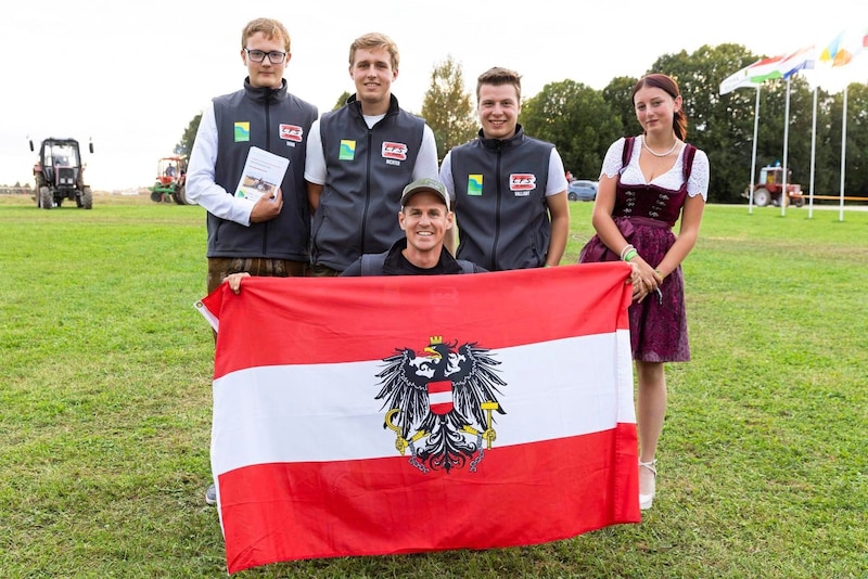 Manuel Jöbstl aus Bad St. Leonhard ist der beste Pflüger Europas. (Bild: Oleg Hartsenko (c) XOfoto)