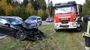 Der Unfall ereignete sich an der Grenze zwischen der Steiermark und Kärnten. (Bild: BFV Judenburg)