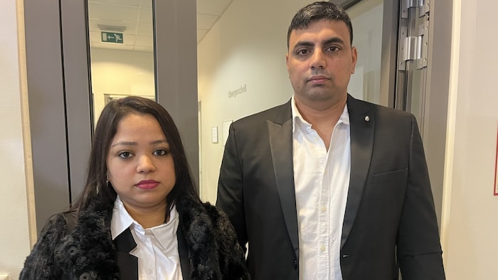 The parents of the children who were attacked, who are relatively well again, are following the trial. Matma K.'s mother (left) died as a result of the dog attack. 