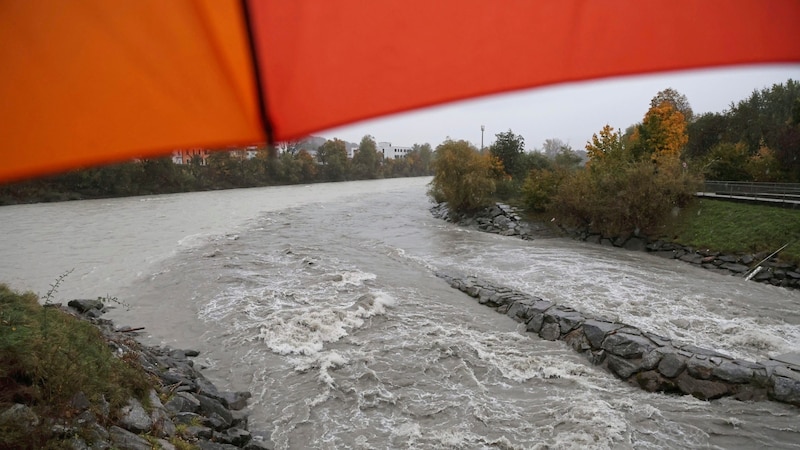 The Sill at the confluence with the Inn near Innsbruck (Bild: Birbaumer Christof)