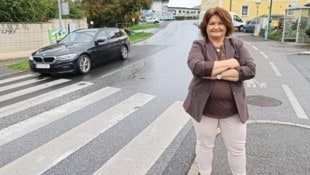 Bürgermeisterin Doris Dirnberger ärgert sich über die wachsende Zahl an Rasern in ihrer Gemeinde Gratwein-Straßengel. (Bild: Jauschowetz Christian/Christian Jauschowetz)