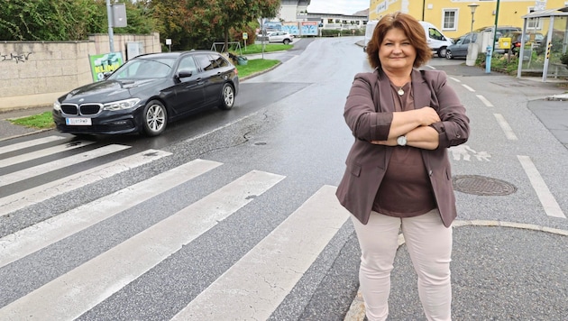 Mayor Doris Dirnberger is annoyed by the growing number of speeders in her municipality of Gratwein-Straßengel. (Bild: Jauschowetz Christian/Christian Jauschowetz)