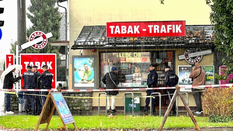 Die Trafik in Salzburg-Liefering (Bild: Markus Tschepp)