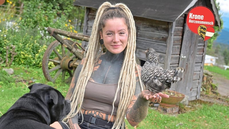 Lina is a farmer herself and was so touched by Sabine's fate that she started a fundraising campaign - she collected more than 200,000 euros. (Bild: Evelyn Hronek)