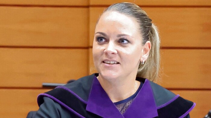 Judge Theresa Posch conducted the trial.