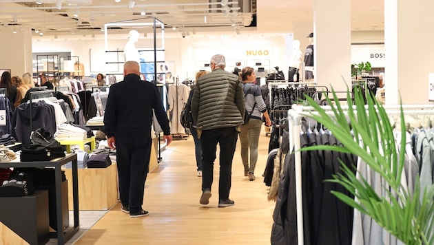 The Styrian shopping centers (here the Citypark in Graz) can look forward to a high customer frequency. (Bild: Jauschowetz Christian/Christian Jauschowetz)