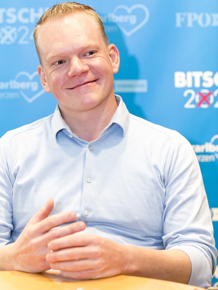 FPÖ-Kandidat Christof Bitschi