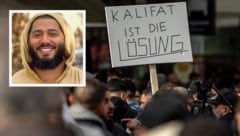 „Abdelhamid“ gehört zur extremistischen Salafisten-Szene in Deutschland, die in Hamburg die Ausrufung eines „Kalifats“ gefordert hatte. (Bild: Krone KREATIV/APA/DPA/Spotify)