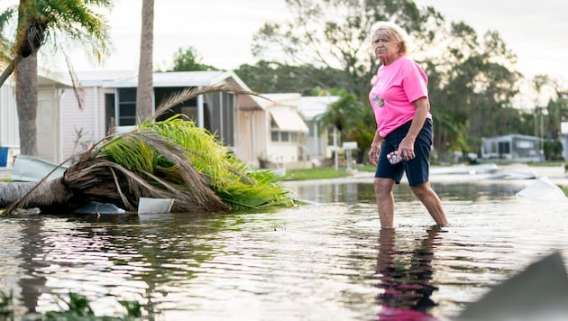 Thousands of Americans are left with nothing. (Bild: Getty Images/Sean Rayford)