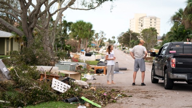 Viele Amerikaner stehen vor dem Nichts. (Bild: Getty Images/Sean Rayford)