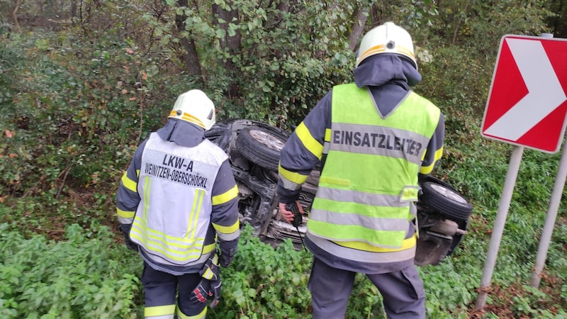 Einsatz für die Freiwillige Feuerwehr Weinitzen-Oberschöckl. (Bild: FF Weinitzen-Oberschöckl)