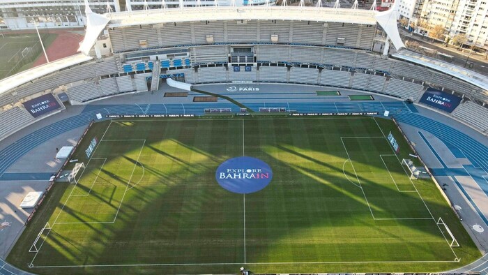 Paris FC's home ground: the Stade Charléty