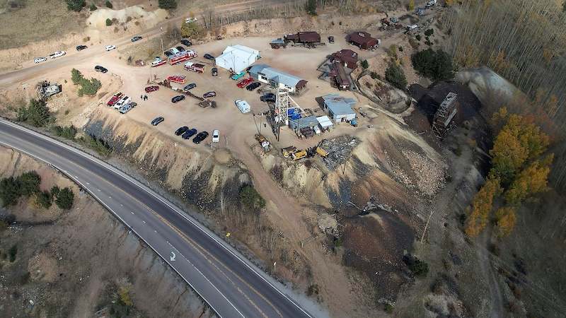 The Mollie Kathleen gold mine near Cripple Creek (Bild: APA/AP)