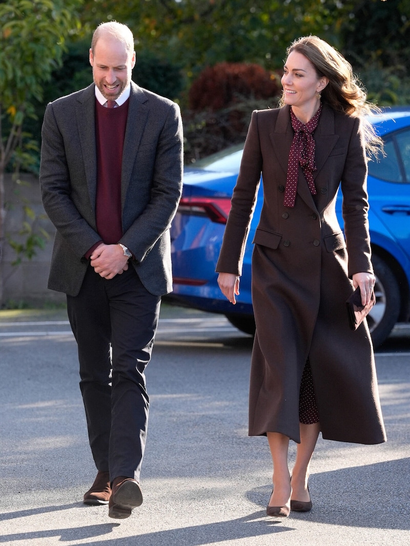 The appointment in Southport was a matter close to Princess Kate's heart. (Bild: APA/AFP/POOL/Danny Lawson)