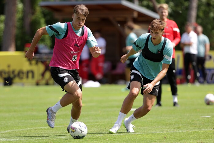 Bei der ÖFB-U19 ist Christopher Olivier (li.) einer der Leistungsträger.