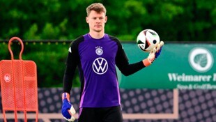 Alexander Nübel feiert gegen Bosnien-Herzegowina sein Debüt im DFB-Tor. 