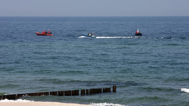 Fire near the Baltic Sea beach Kühlungsborn (symbolic image) (Bild: AFP)