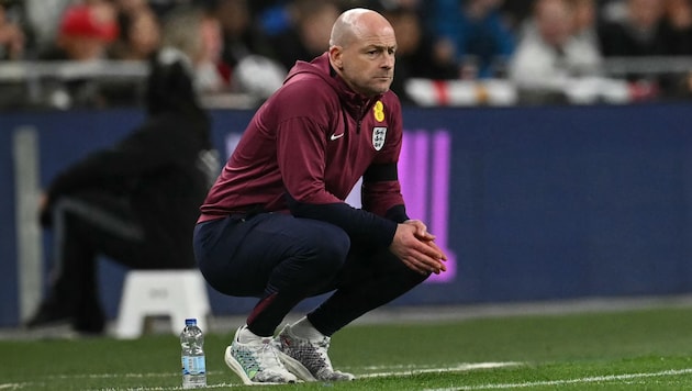 England-Teamchef Lee Carsley (Bild: AFP/APA/Glyn KIRK)