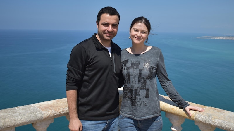 Ghassan Asfahani, doctor from Lebanon, with his wife Vera. (Bild: Eibl-Asfahani)