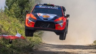 Thierry Neuville startet am Samstag mit seinem Hyundai Rally1 im Waldviertel. (Bild: Hyundai)