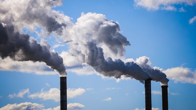 Smoking chimneys as a symbol of a flourishing industry - but the situation is currently bleak. (Bild: Scharinger Daniel/Pressefoto Scharinger © Daniel Scharinger)