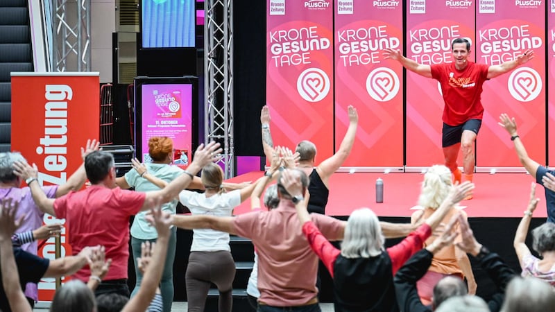 Philipp Jelinek's gym session was attended by numerous fellow athletes. (Bild: Wenzel Markus/Markus Wenzel)